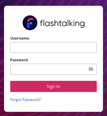 Flashtalking login